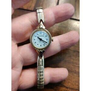 Vintage Caravelle Women's Watch 10k RGP Bezel Speidel USA Stretch As Is Not Work